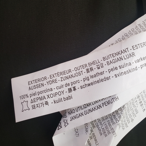 Zara Genuine Suade Zip Up Skirt size medium forrest green - Picture 7 of 8